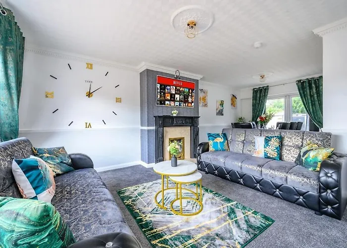 Hébergement de vacances *328ol* For Your Relaxed & Cosy + Parking Leeds (West Yorkshire)